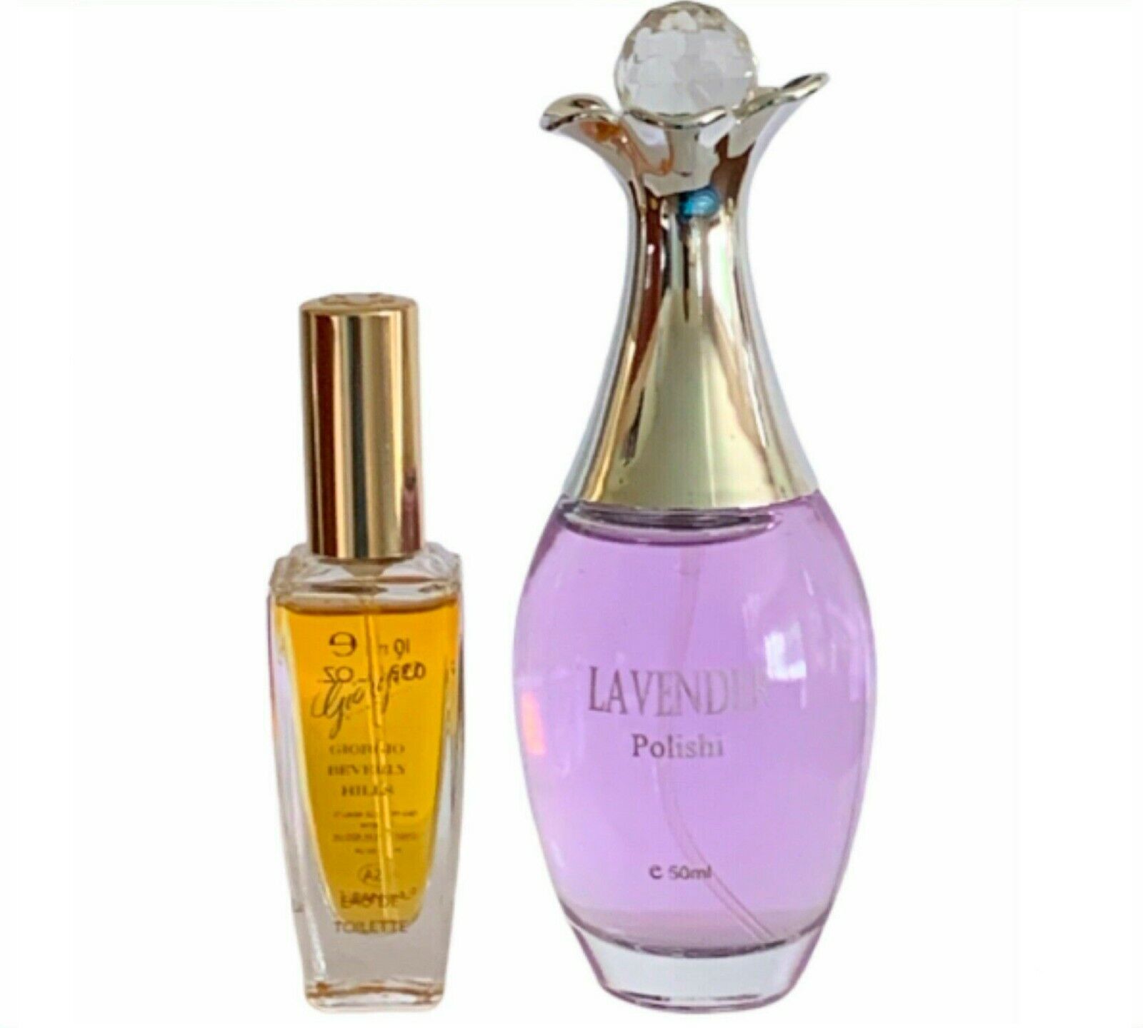 Lavender Perfume for Women 1.7 oz 50ml Eau De Parfum, Giorgio 0.33 oz / 10 ml