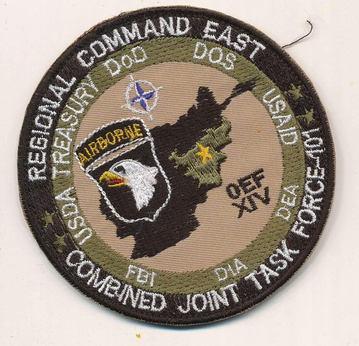 101st Airborne Regional Command East Joint Task Force 101 Afghanistan made