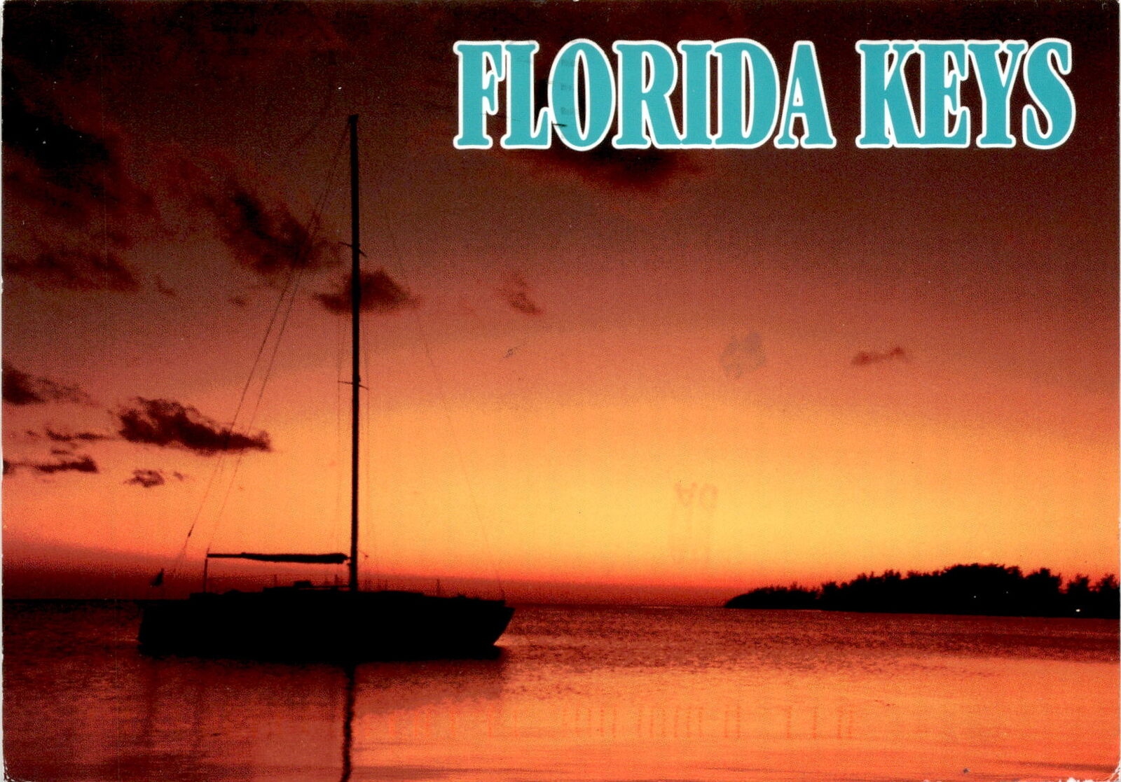 Florida Keys, Knight\'s Key, Larry Benvenuti, Morder, Miami, July 3 Postcard