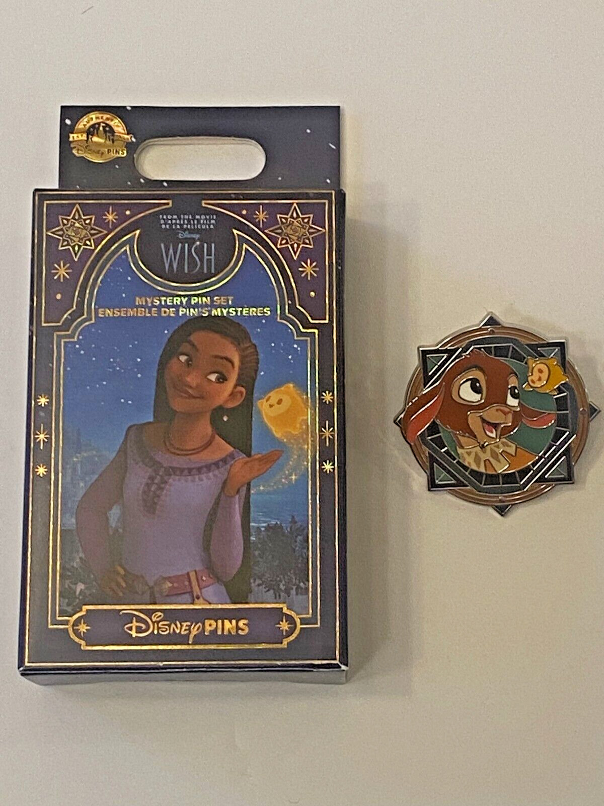 2024 Disney`s Wish Mystery pin. Valentino with Star. New. Comes with the box.