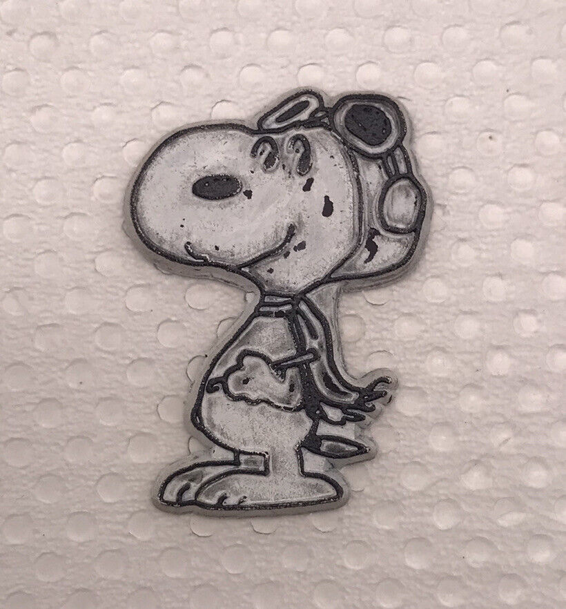 Vintage 1965  Snoopy Flying Ace Magnet Rival