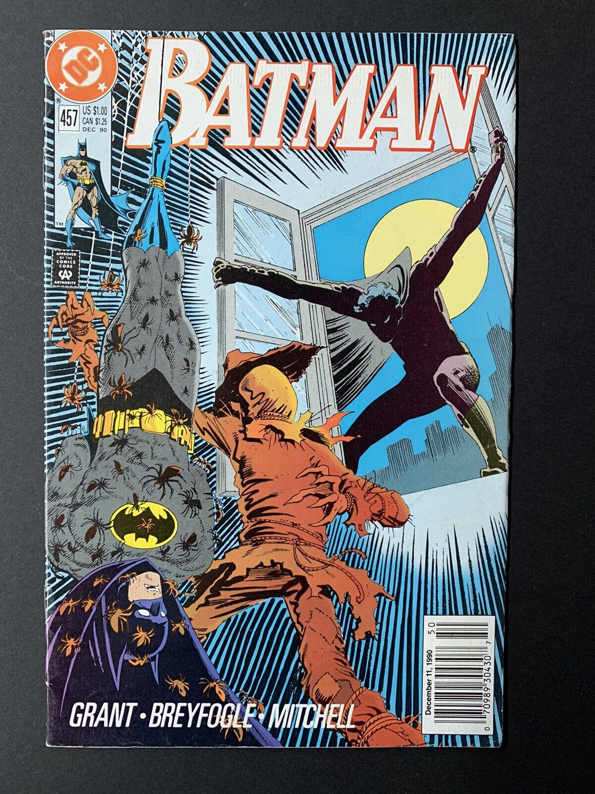 Batman #457 1ST APPEARANCE OF TIM DRAKE AS ROBIN DC Comics 1990 NEWSSTAND