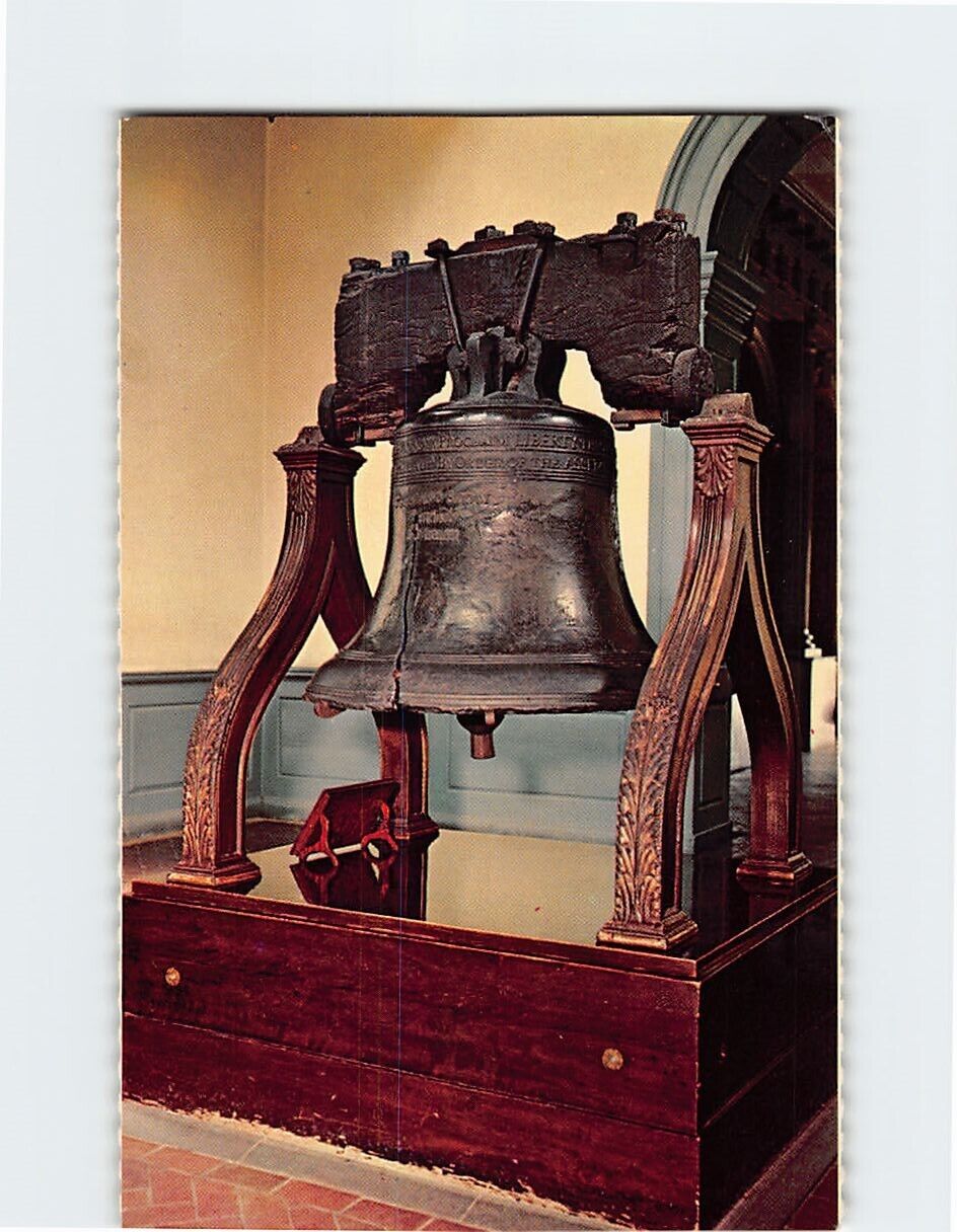 Postcard The Liberty Bell Philadelphia Pennsylvania USA