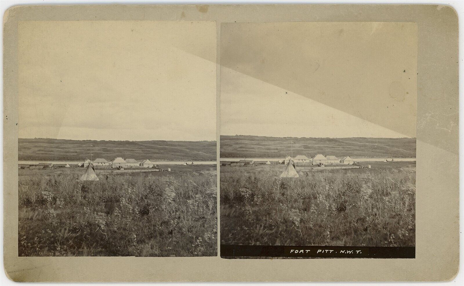 CANADA SV - Saskatchewan - Fort Pitt Trading Post - 1870s VERY RARE