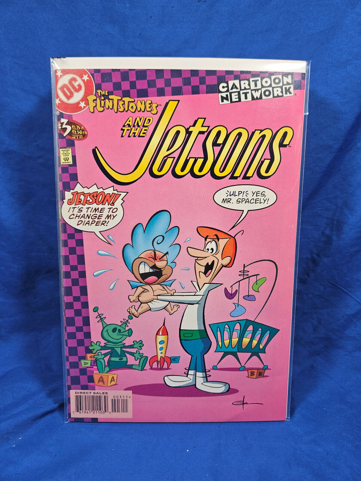 1 THE FLINTSTONES AND THE JETSONS #3 DC 1997 Cartoon Network FN/VF 7.0