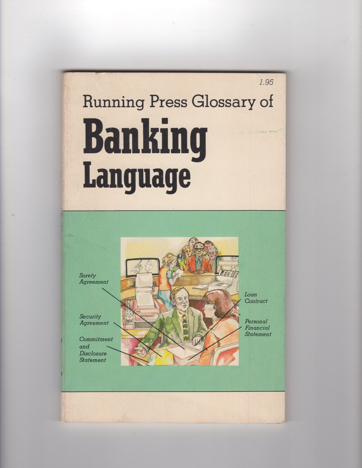 Vintage 1970s running Press Glossary of BANKING LANGUAGE