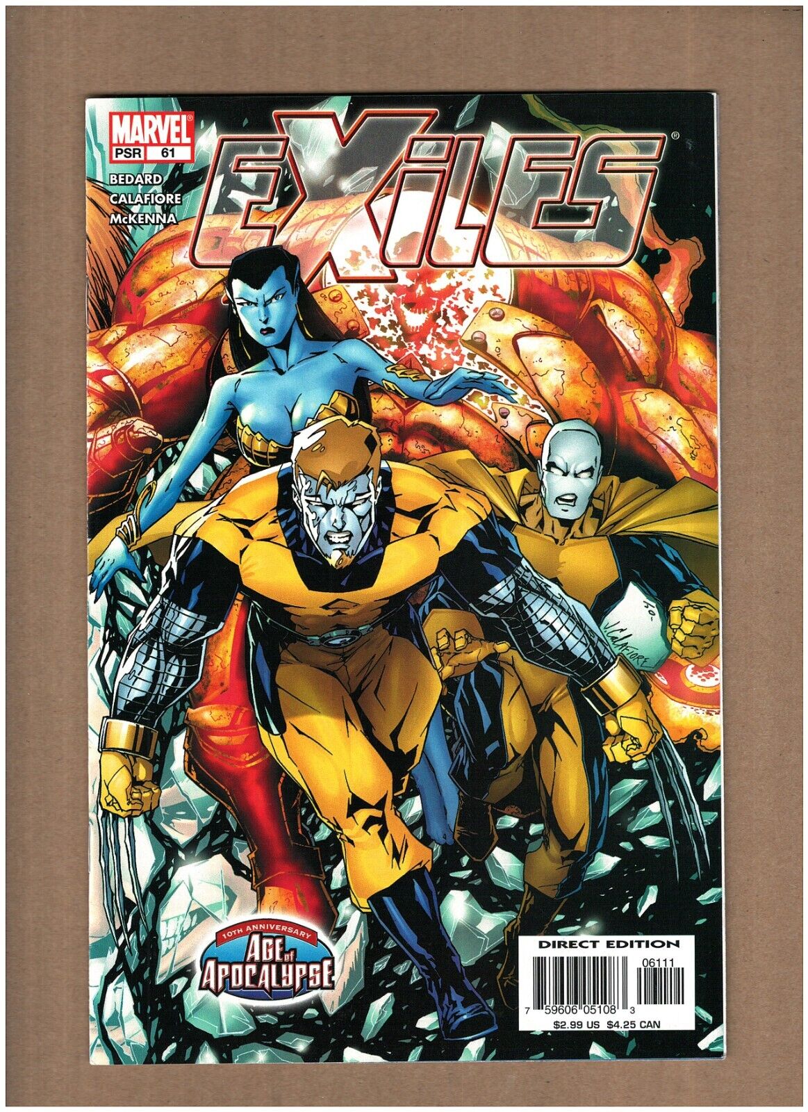Exiles #61 Marvel Comics 2005 Age of Apocalypse VF+ 8.5