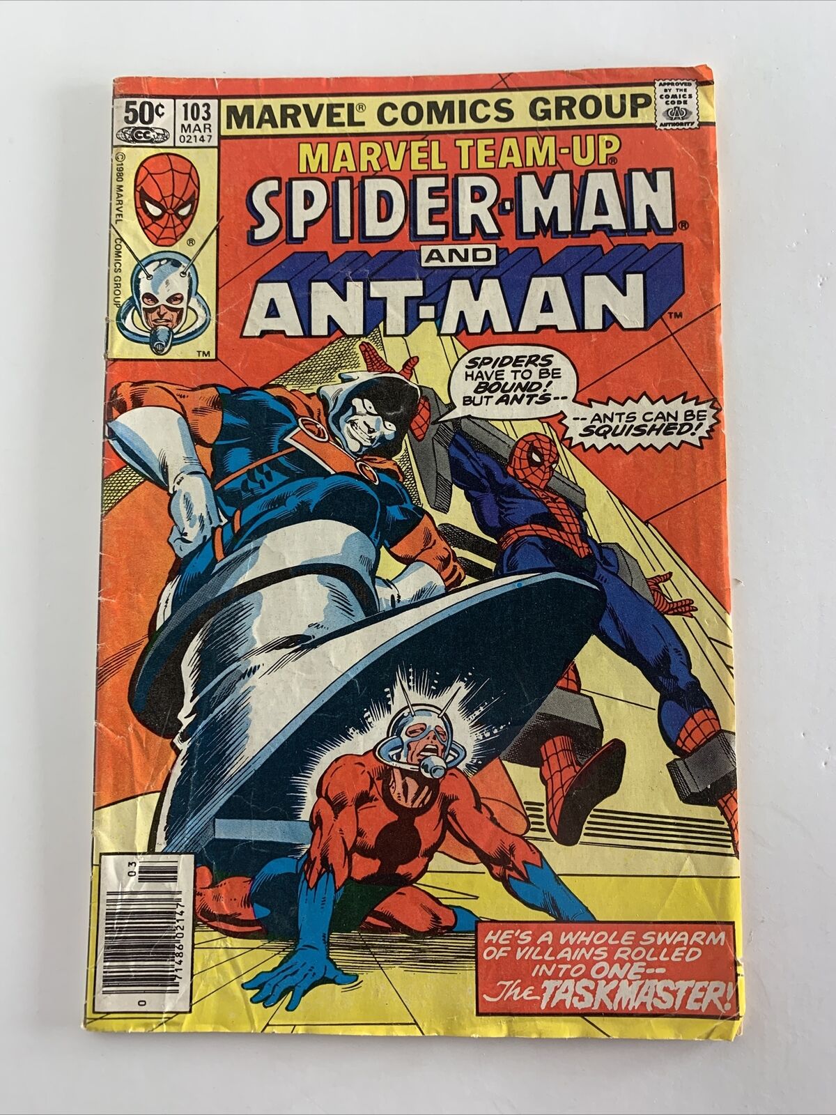 MARVEL TEAM-UP #103 1981  SPIDER-MAN, ANT-MAN, TASKMASTER