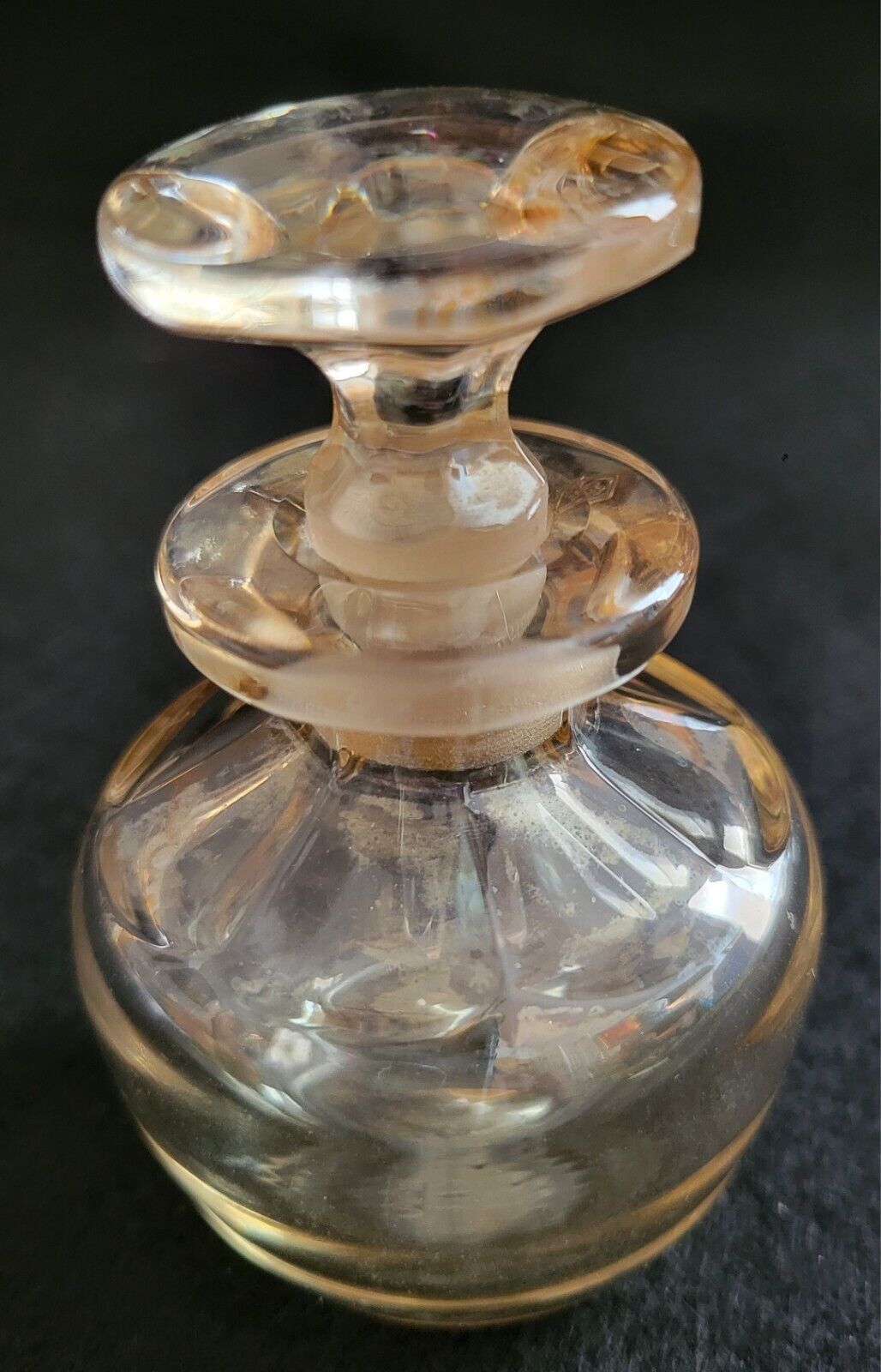 Heisey 493A Iridized Perfume Bottle