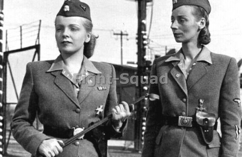 WW2 Picture Photo Irma Grese guard of CC  3917