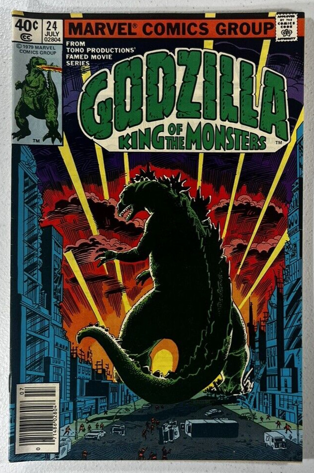 Godzilla #24 Marvel 1979 Newsstand NM 9.4