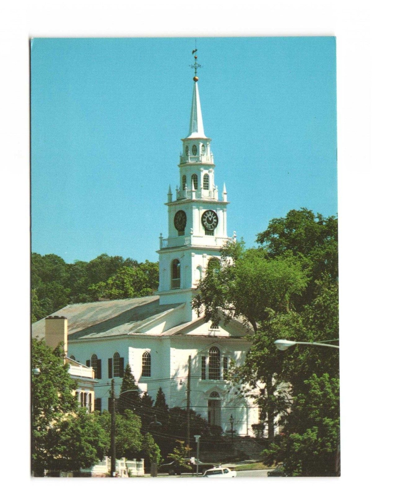 Congregational Church, Middlebury, Vermont Postcard Unposted
