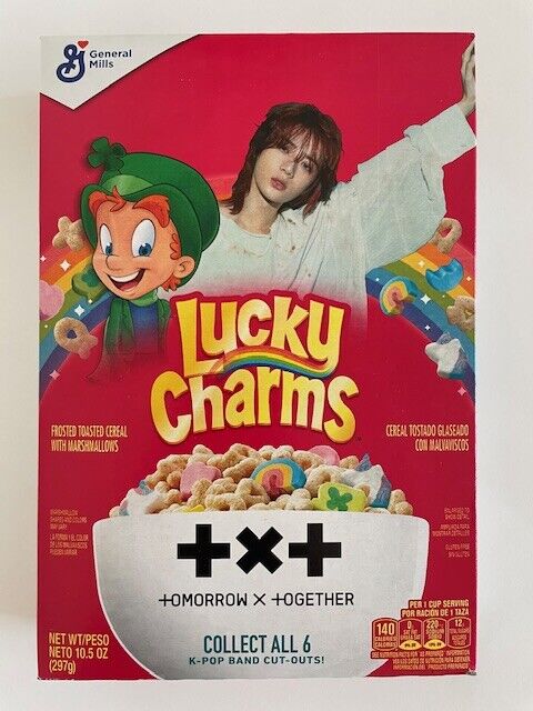 TXT Tomorrow x Together General Mills GM Limited Edition Collectible Cereal NEW