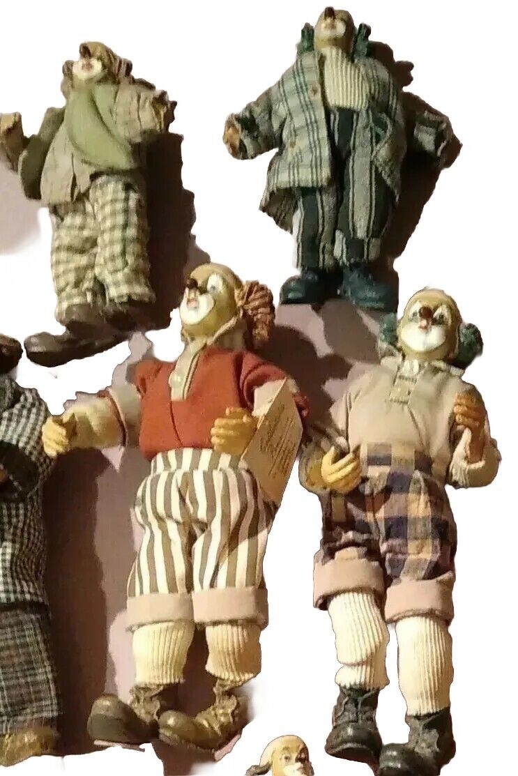 Porcelain Creepy Clowns 8\