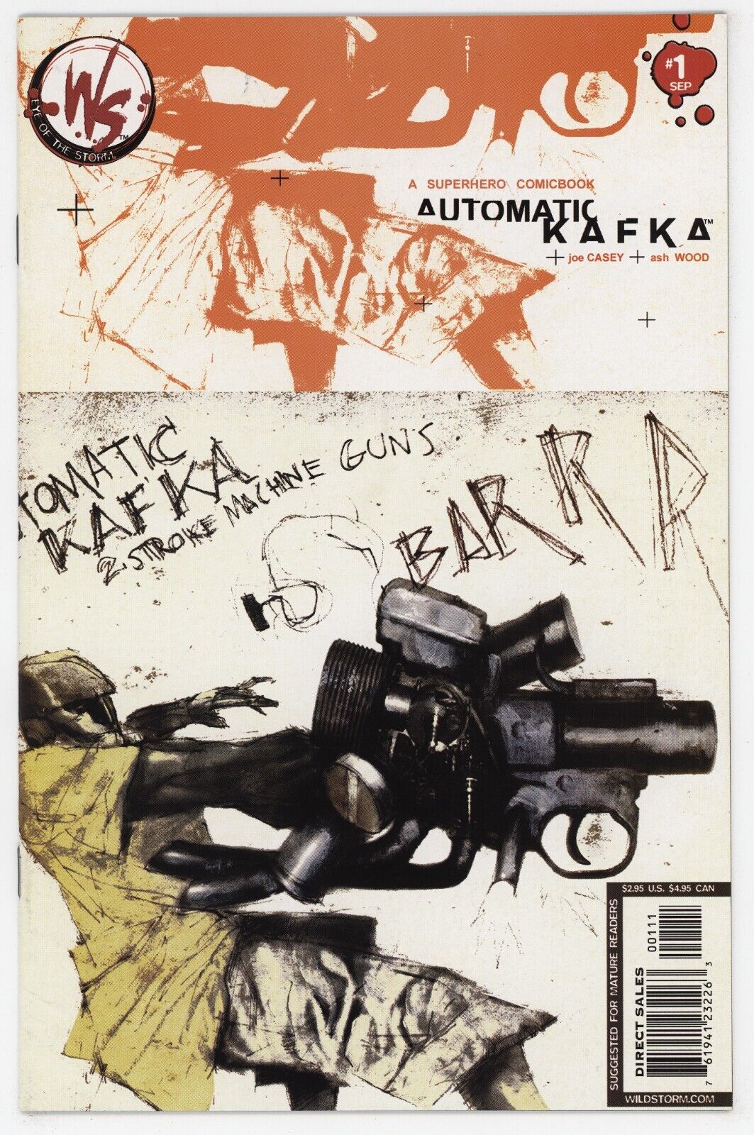 Automatic Kafka #1/A VF- 7.5 2002 Ashley Wood Cover