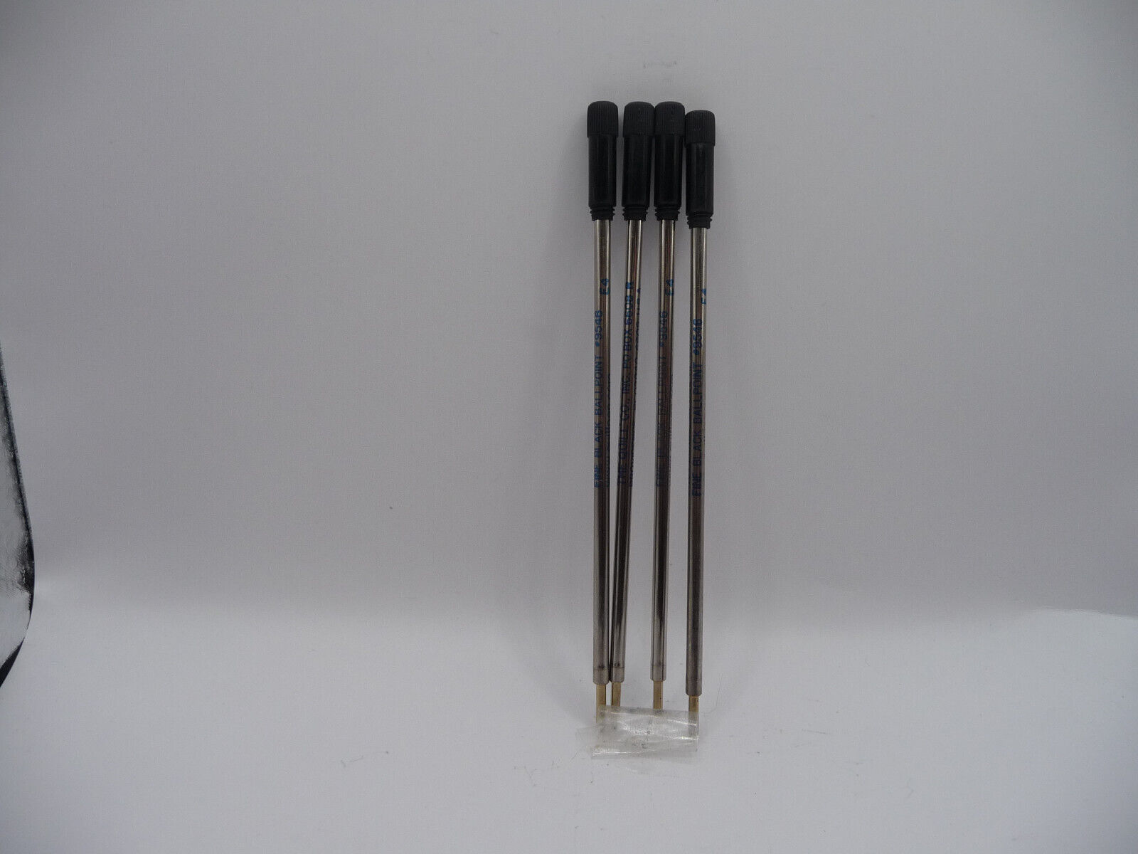 Cross Style Black Fine Ball Pen Refills--Lot of 4-Made in USA