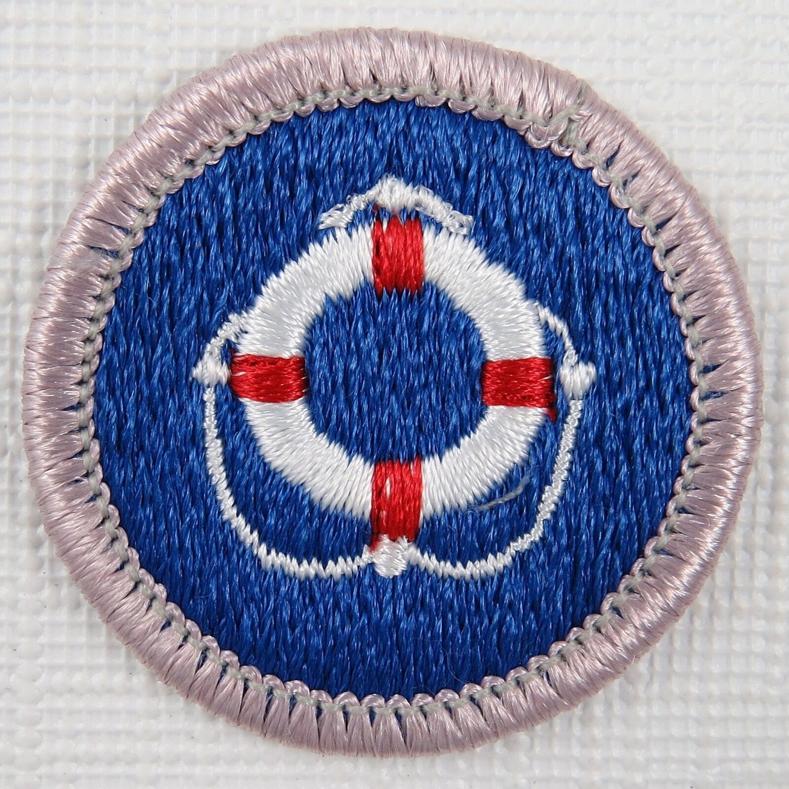 Life Saving Current Plastic Back Merit Badge [MB-141]