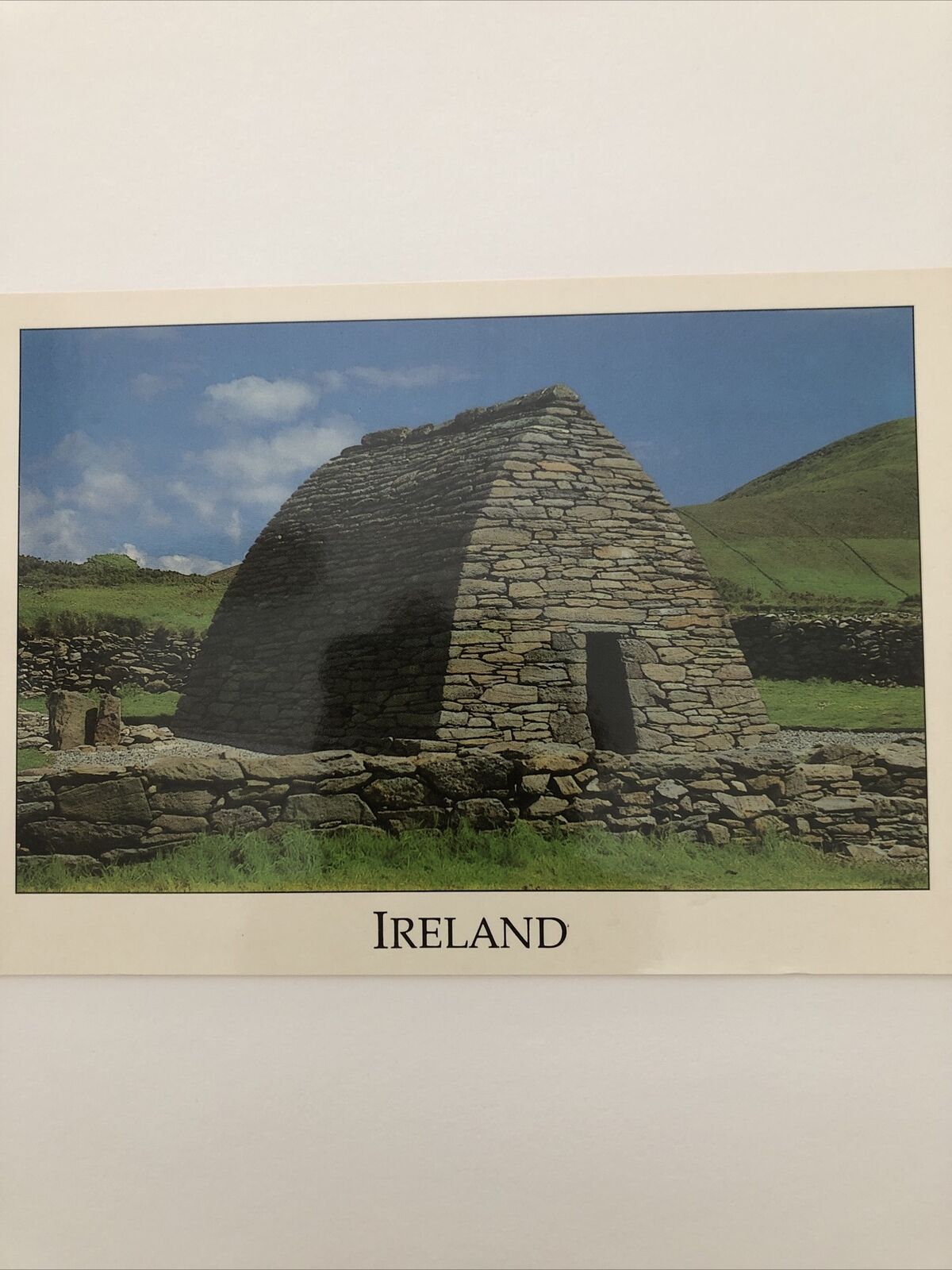 Postcard Ireland Gallarus Oratory Early Christian Architecture,Dingle Peninsula
