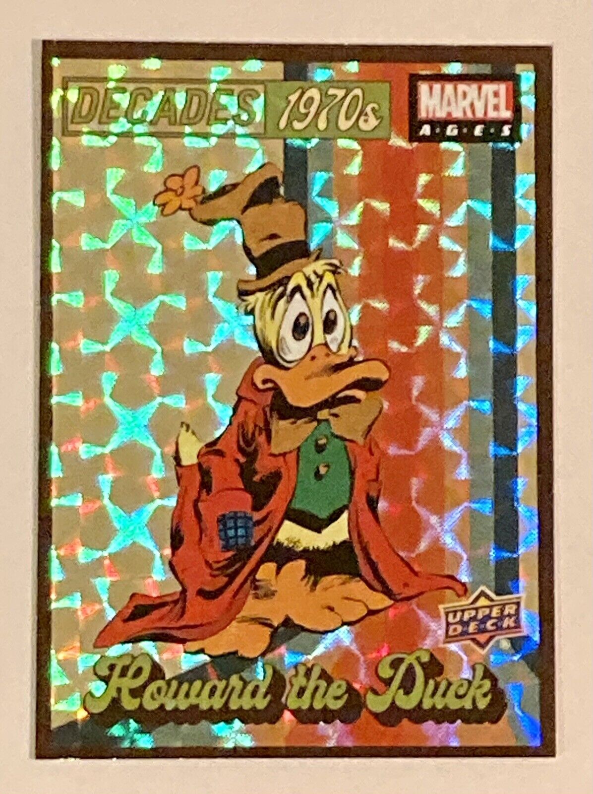 Upper Deck Marvel Ages Decades 1970’s Howard the Duck Card