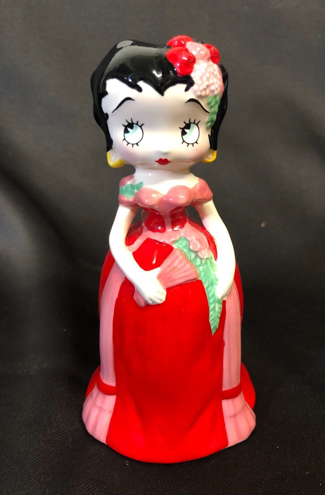 Rare Vintage 1980s Vandor King Features Betty Boop Bell missing her Clapper