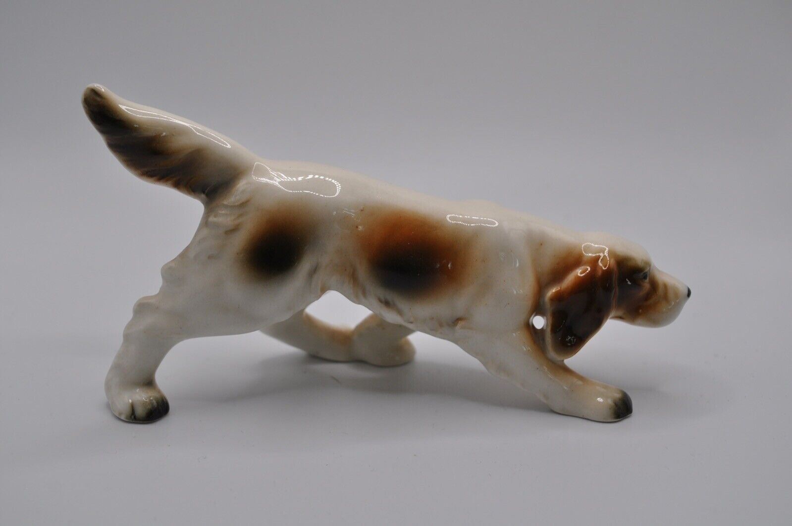 Vintage Irish Setter Hunting Dog Figurine Unbranded 