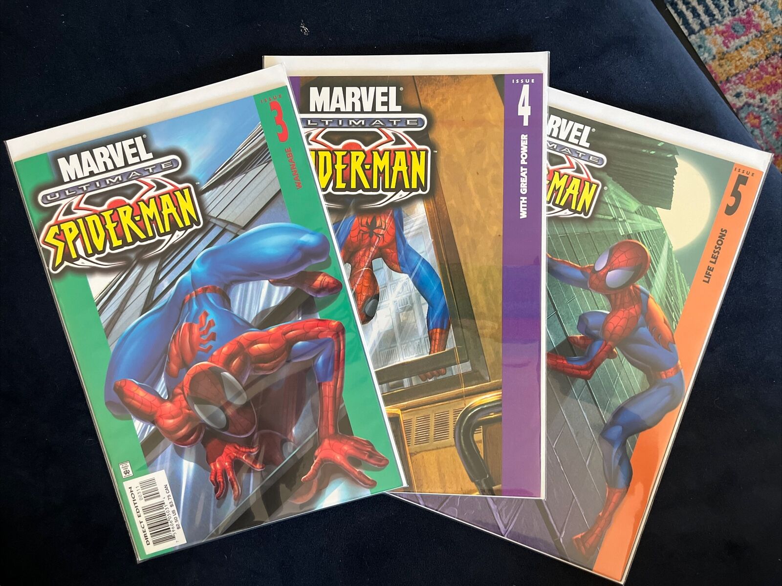 Ultimate Spider-Man Lot 3,4,5 2000 All High Grade NM-
