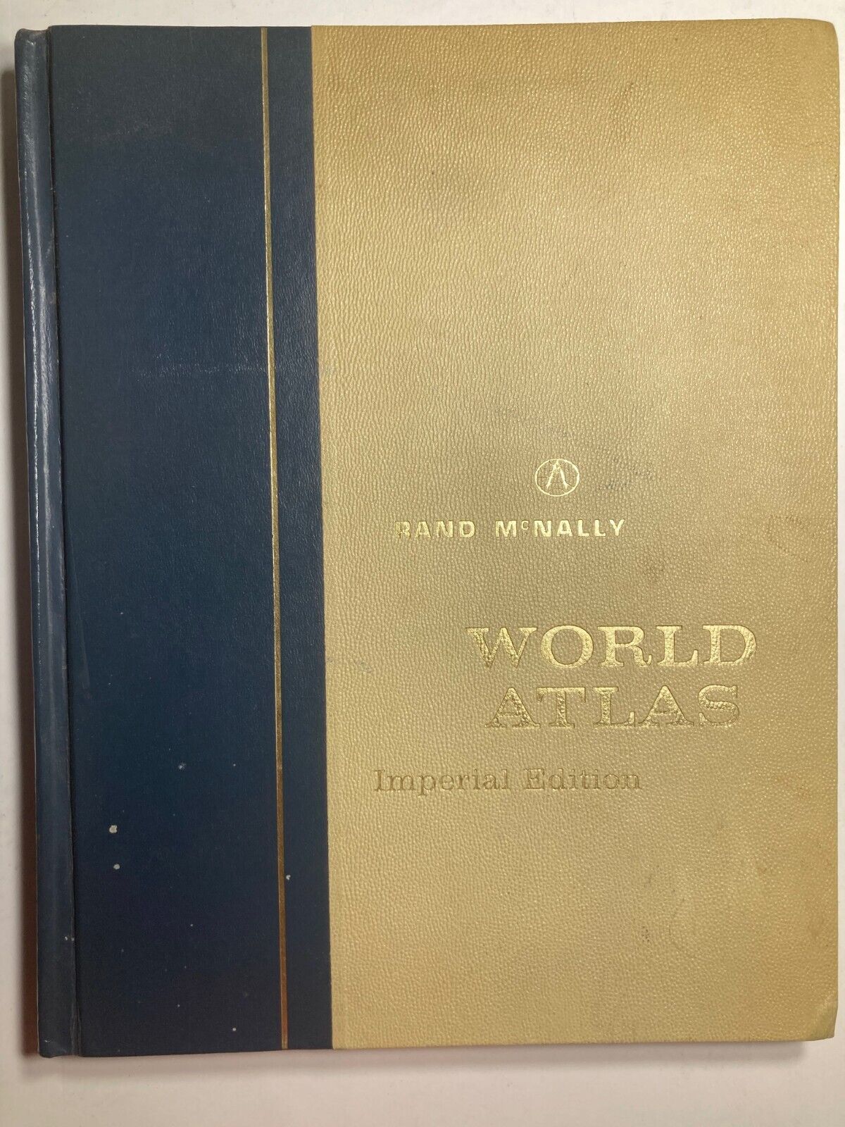 RAND MCNALLY WORLD ATLAS : IMPERIAL EDITION  1965 ISRAEL PALESTINE SOVIET UNION