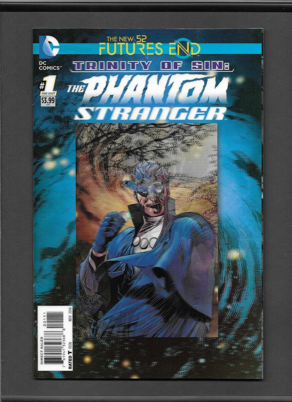 Trinity of Sin:The Phantom Stranger: Futures End #1 | 3d Motion Cover | One-Shot