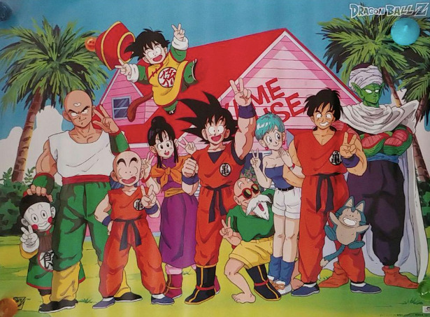 Dragon Ball Collection B2 Poster ⑥ 90\'s Rare Akira Toriyama Anime japan