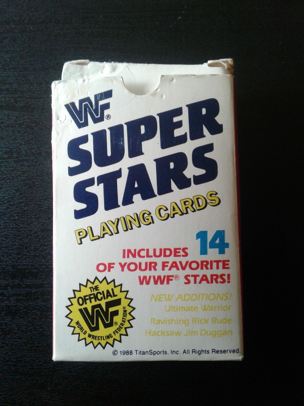  WWF- WWE Super Stars Of Wrestling Playing Cards Complete 54 card set. 1988