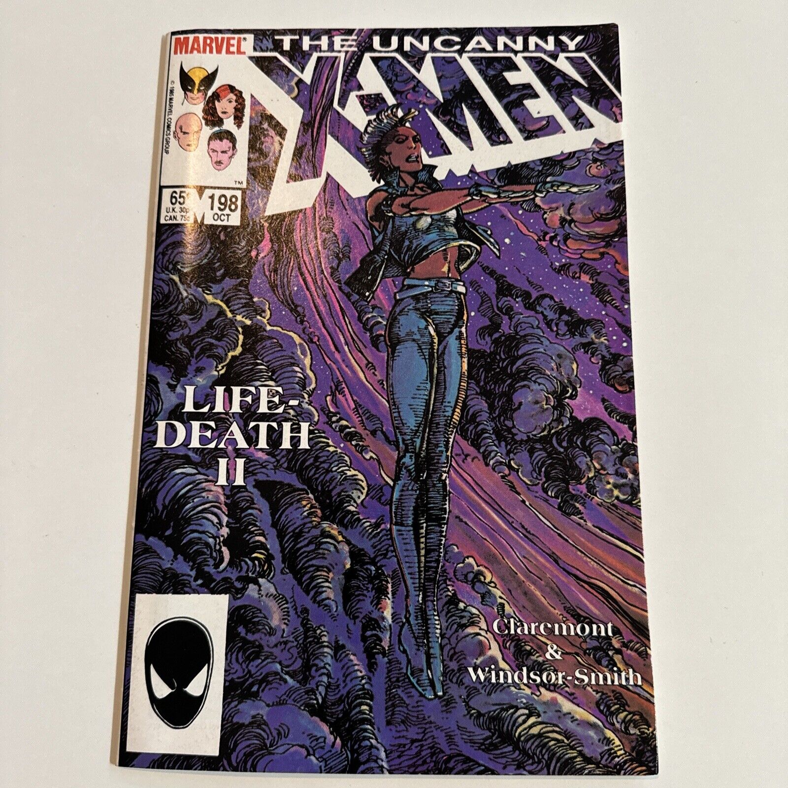 Uncanny X-Men # 198 | C Claremont & B Windsor-Smith  Marvel Comics 1985 | VF/NM