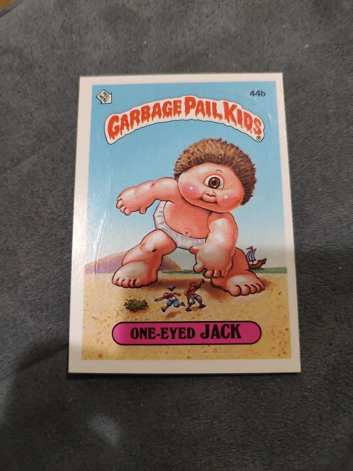 ONE EYED JACK 1985 Garbage Pail Kids Series 2 #44b