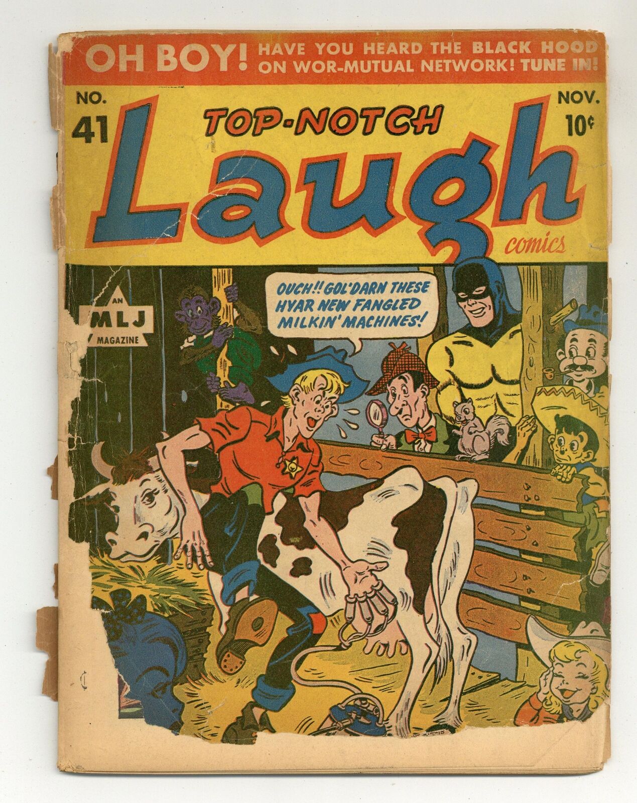 Top-Notch Comics #41 PR 0.5 1943
