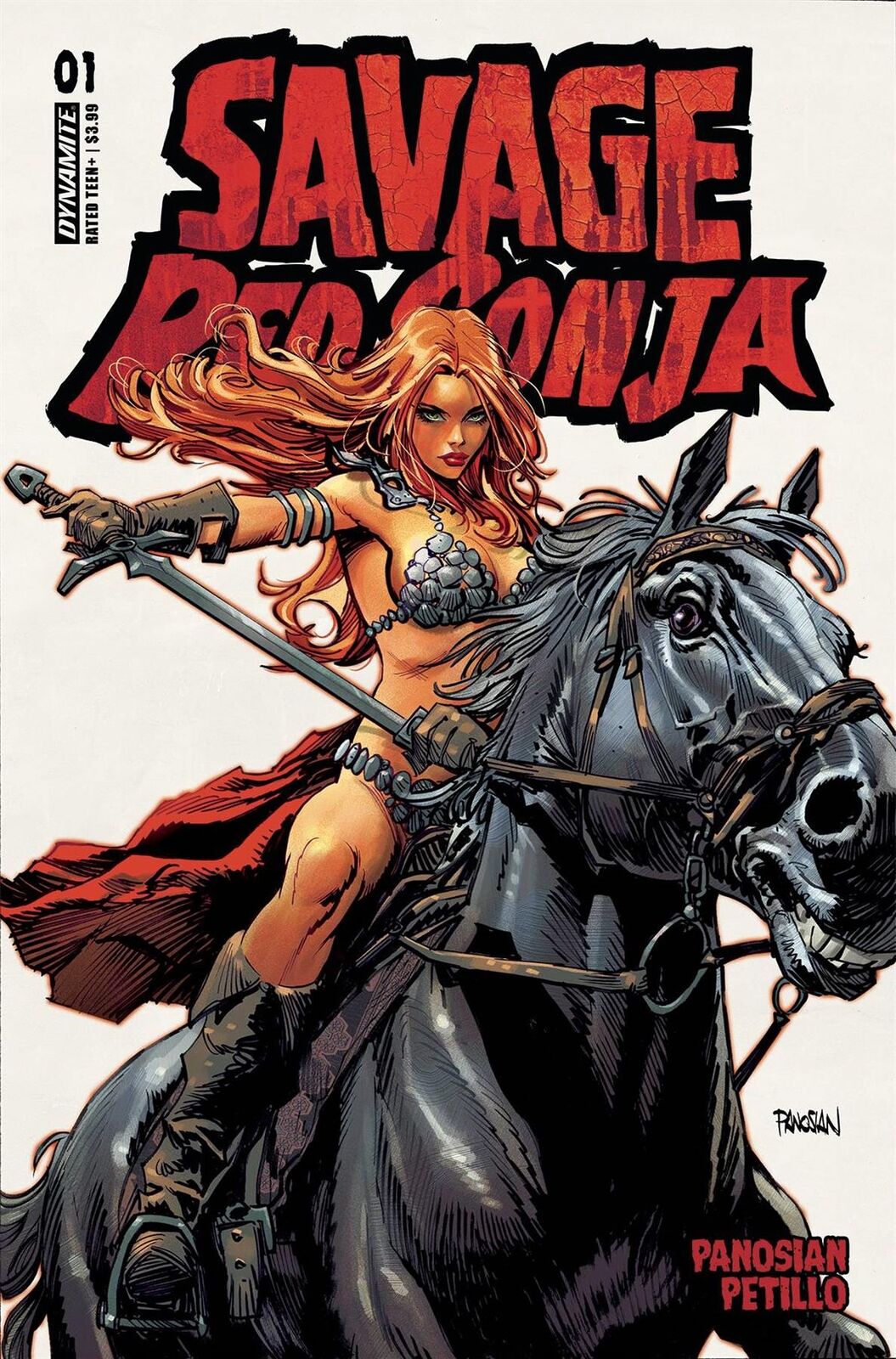 Savage Red Sonja #1 Cvr A Panosian Dynamite Comic Book