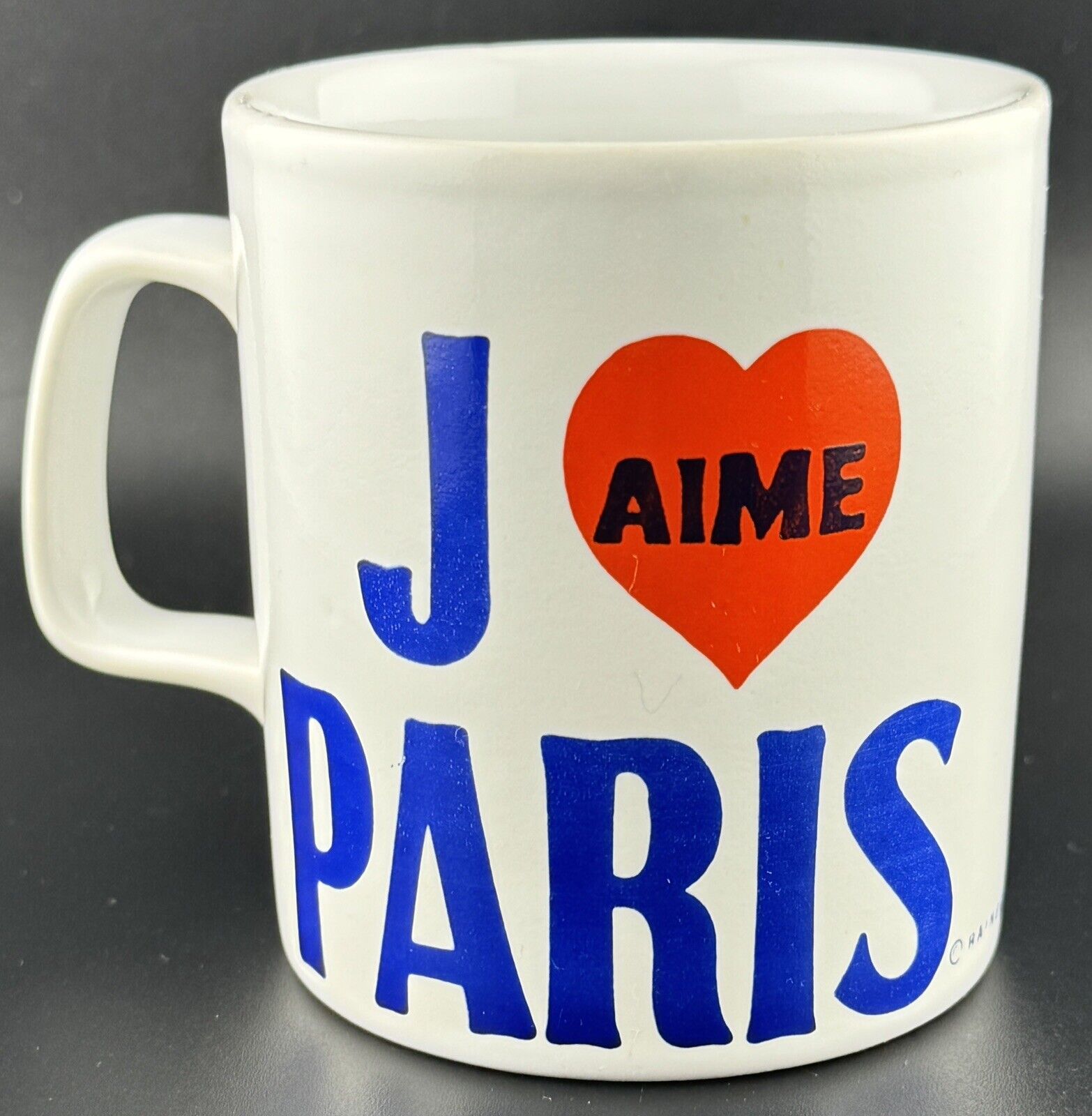 Vintage J'aime Paris Mug | I Heart Paris Mug | Paris Coffee Mug By Kiln Craft