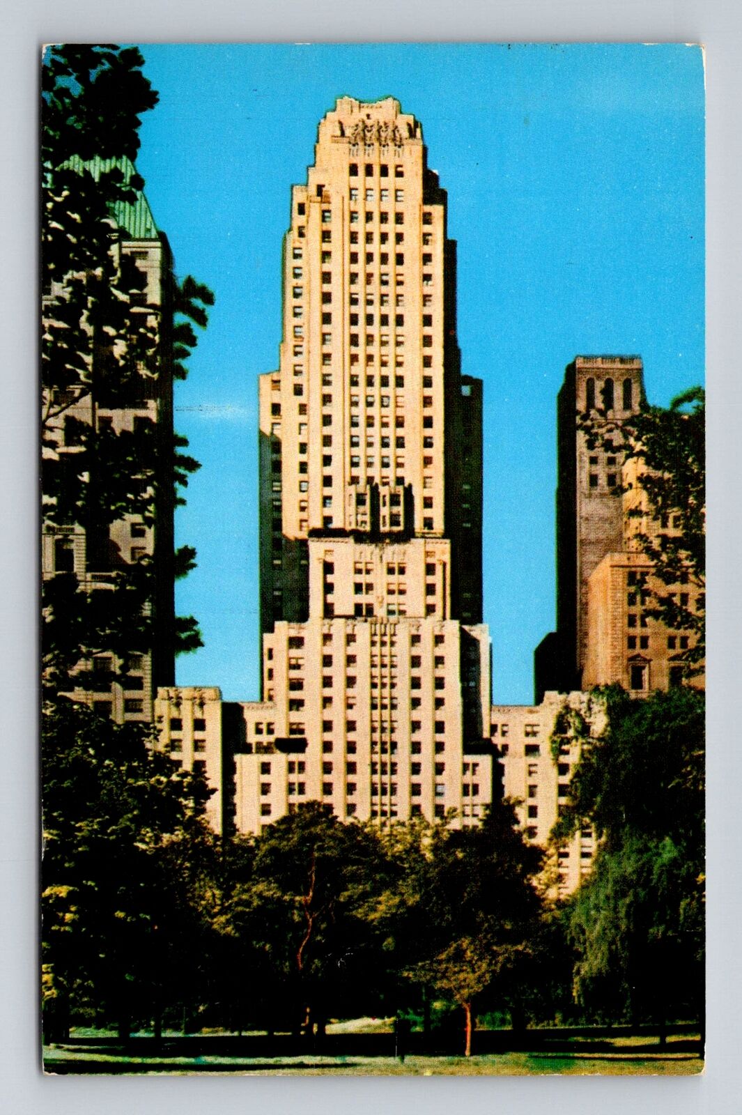 New York City NY-Essex House, Antique, Vintage c1959 Souvenir Postcard