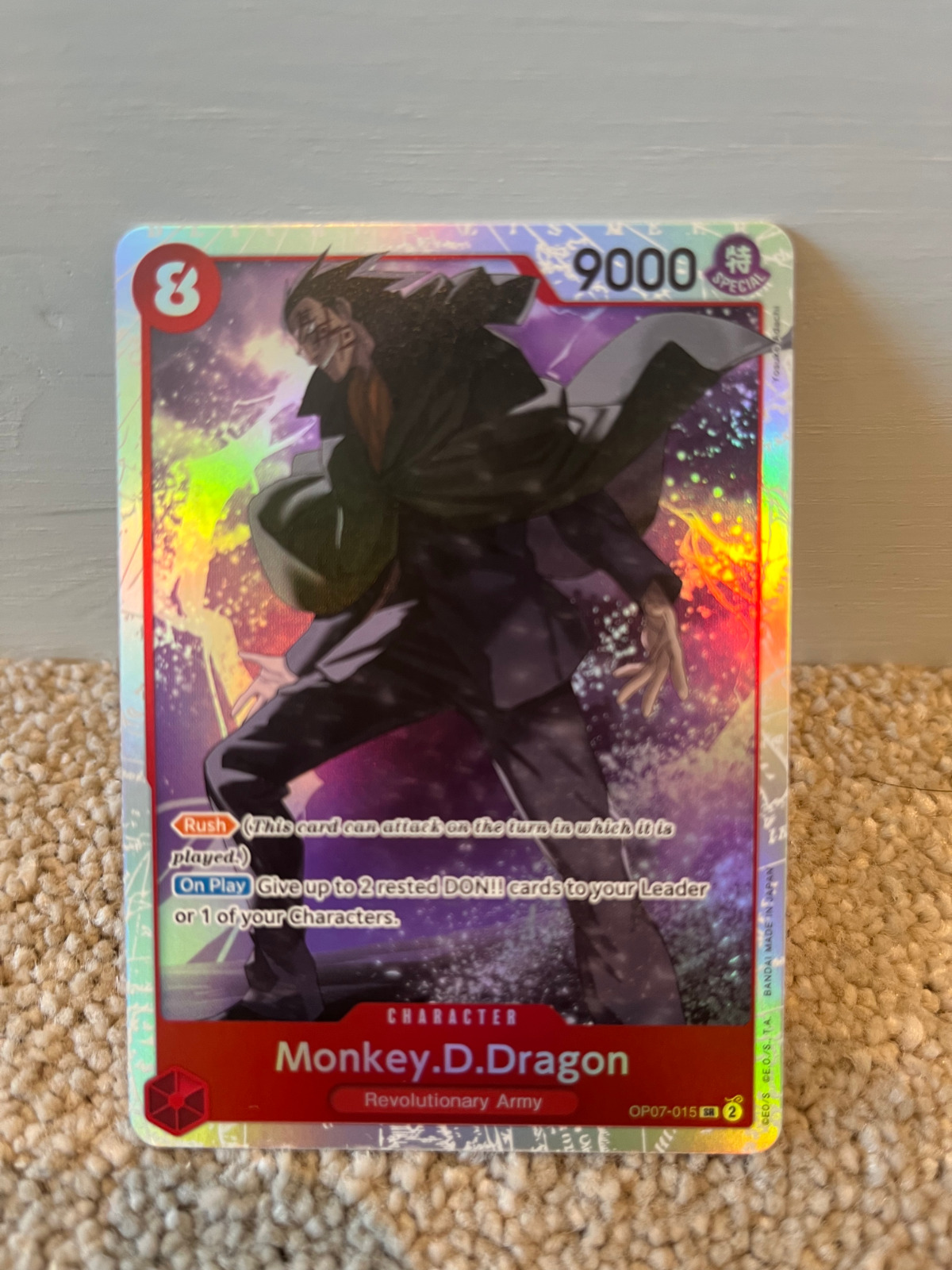 Monkey.D.Dragon OP07-015 - 500 Years into the Future - Super Rare One Piece #3