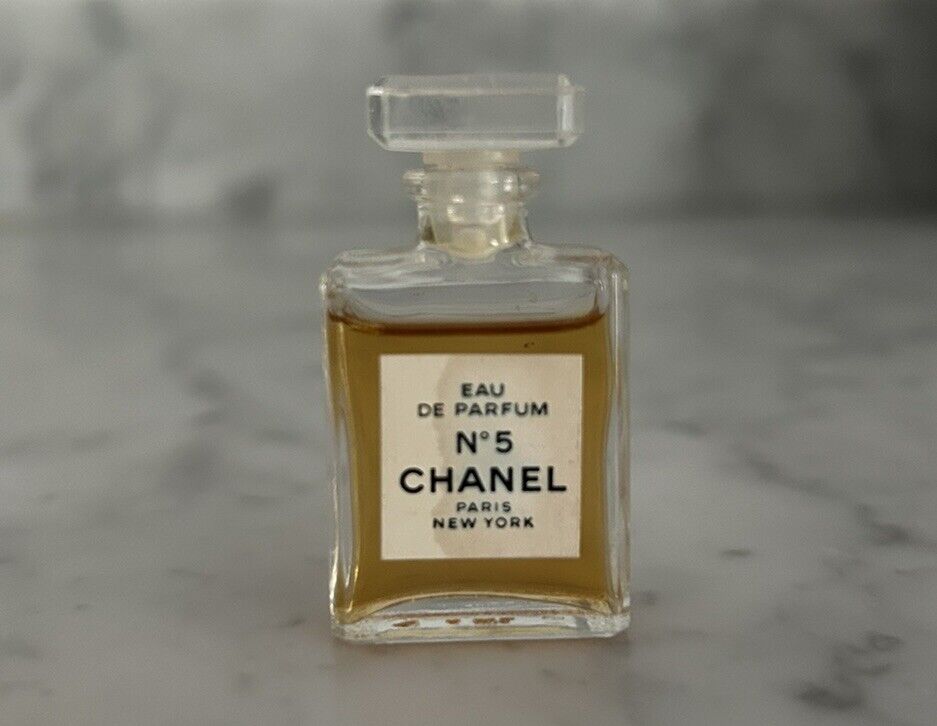 Vintage Chanel No. 5 Eau De Parfum Splash 90 Percent Full PARIS New York
