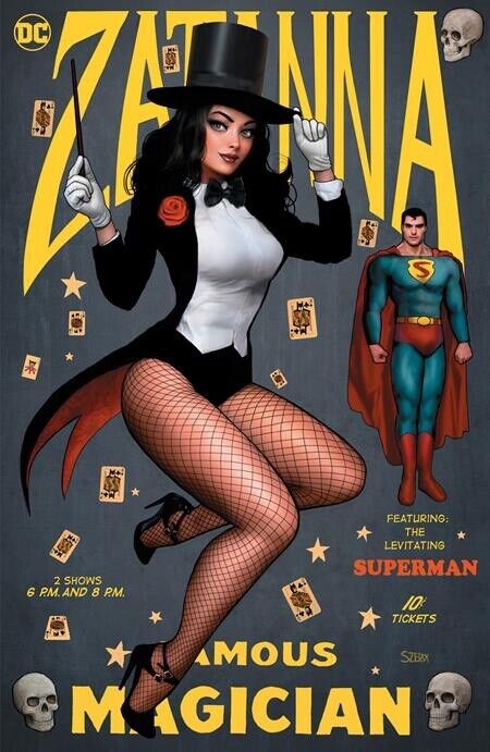 Superman #16 Szerdy Variant Cover B 7/17 Absolute Power Zatanna DC