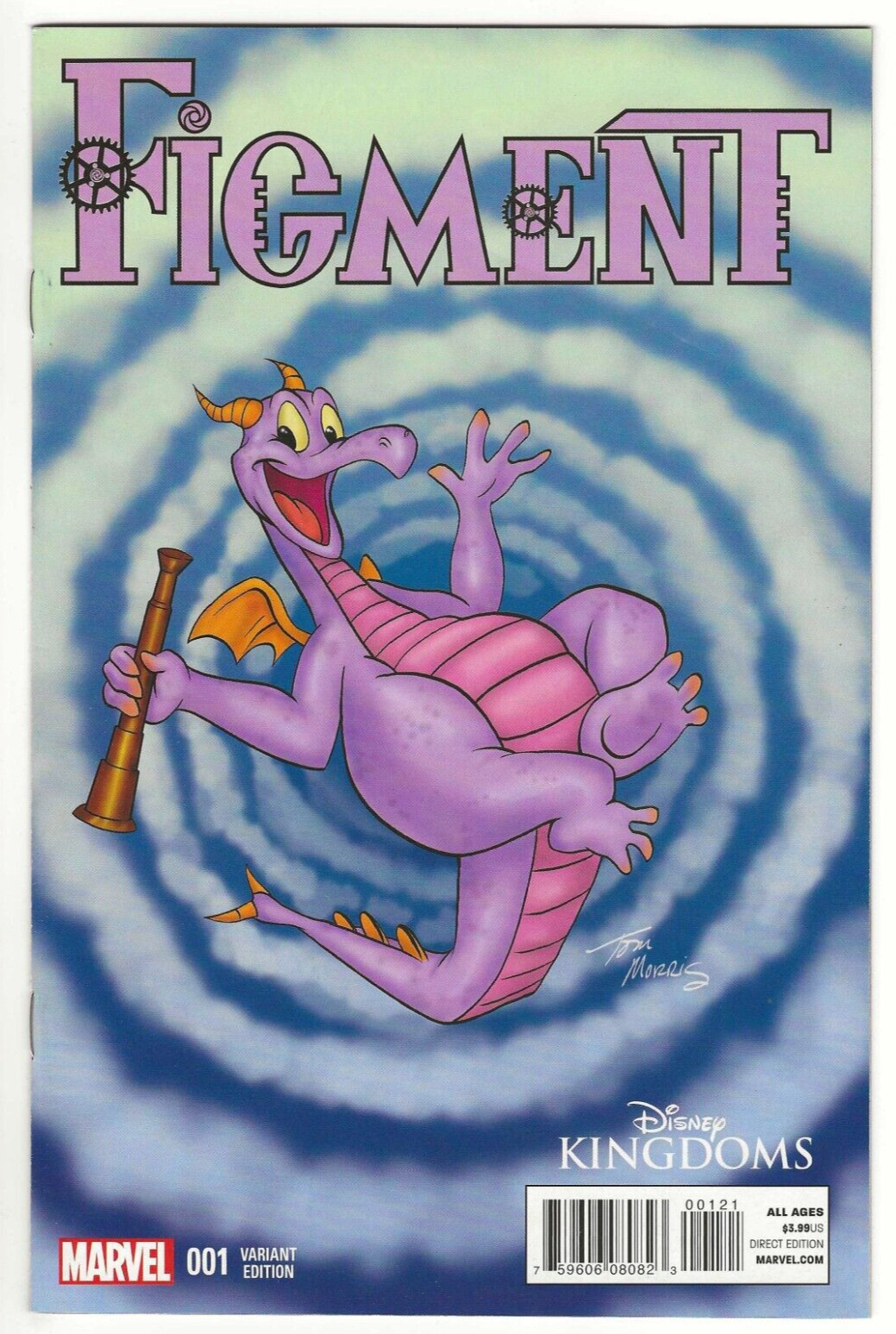 Marvel Comics FIGMENT #1 first printing 1:25 Morris cover