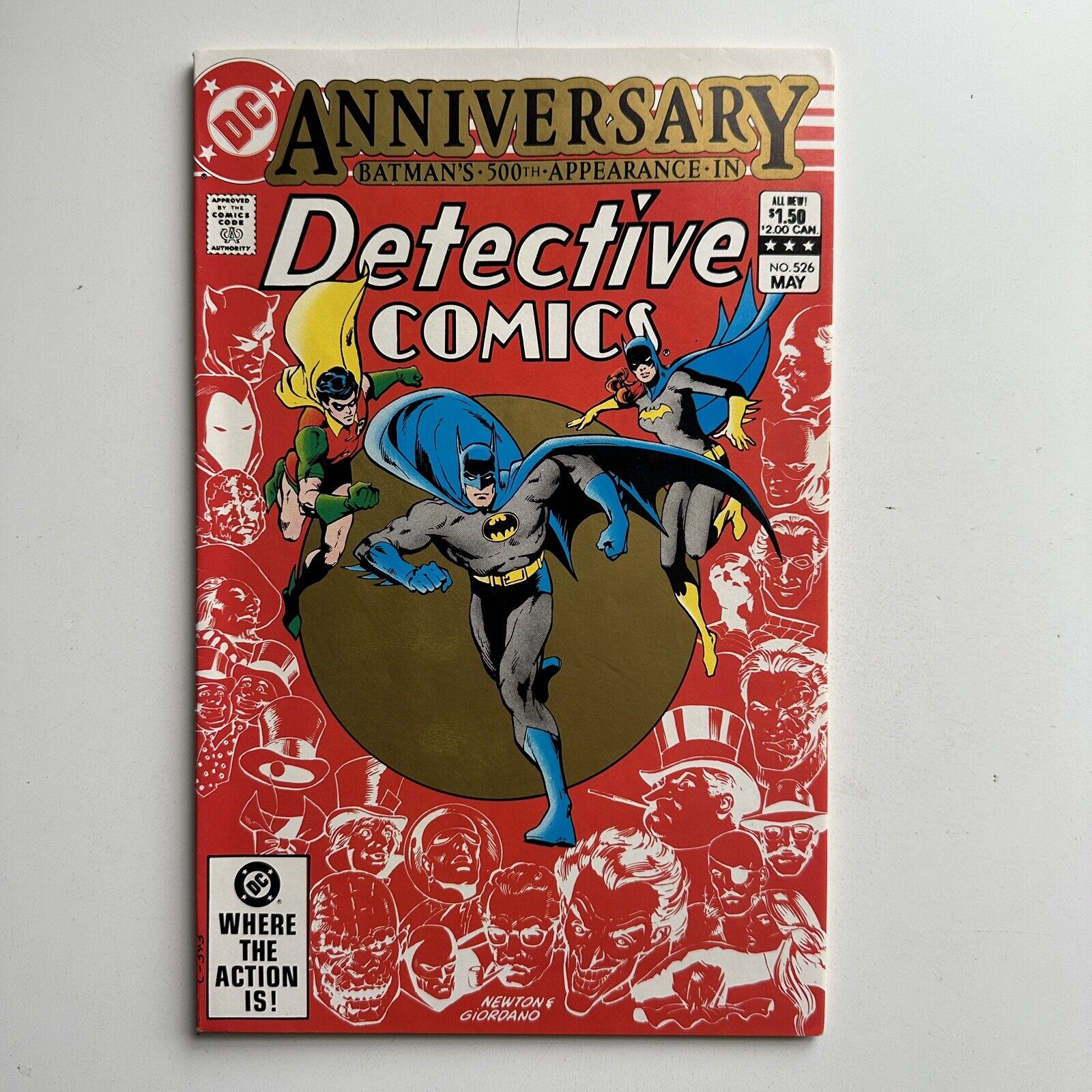 DC Batman Detective Comics #526 VF/NM Anniversary Issue 1983