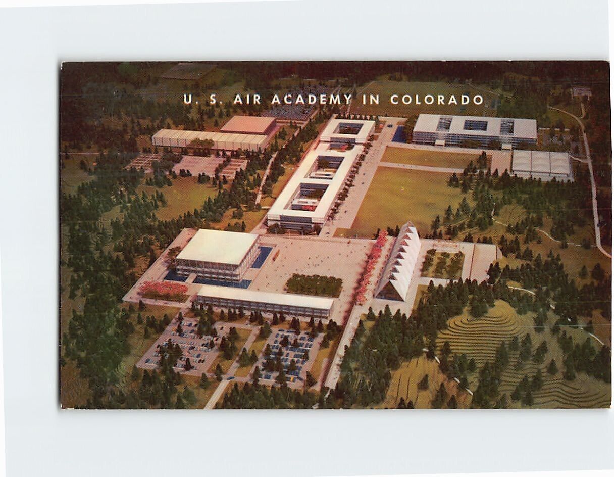 Postcard US Air Academy in Colorado USA