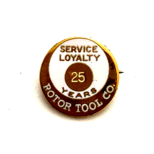 Vintage Rotor Tool Co.  25 Yr Emblem (L1)