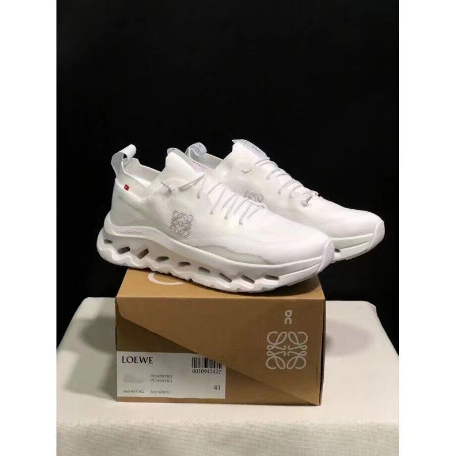 2024 NEW,On Cloud LOEWE Women's men Running Shoes pure white New without box