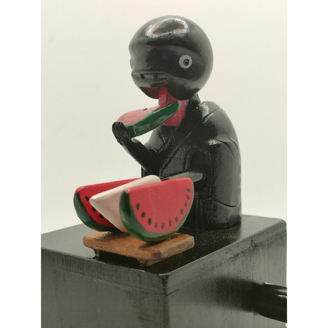 Kobe Doll watermelon eater toy Showa Kobo Kazuokaya W9.5cm D10.0cm H13.5cm NEW