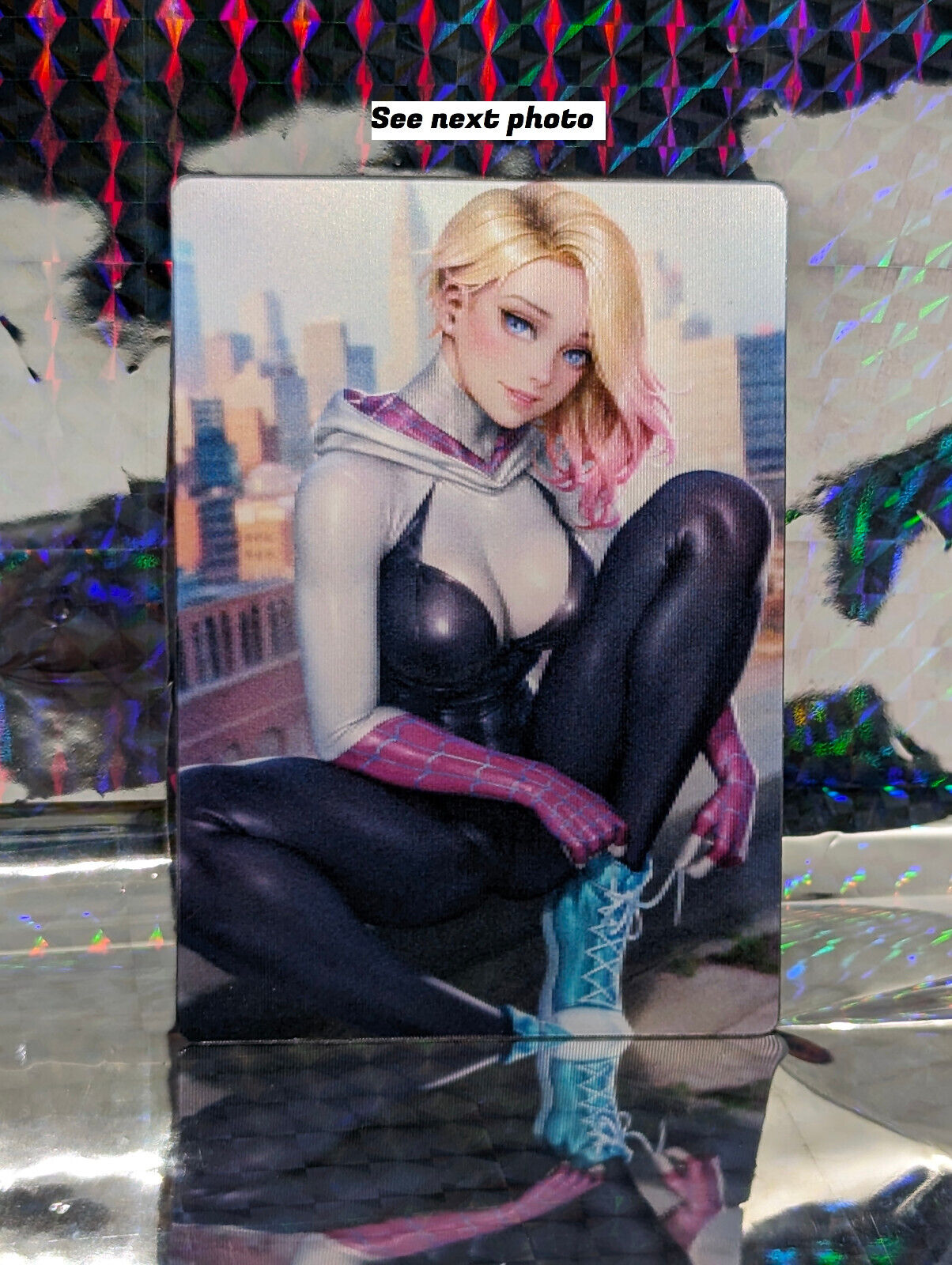 3D lenticular Sexy Anime Card  Lewds - NEW RELEASE - Gwen - Progression