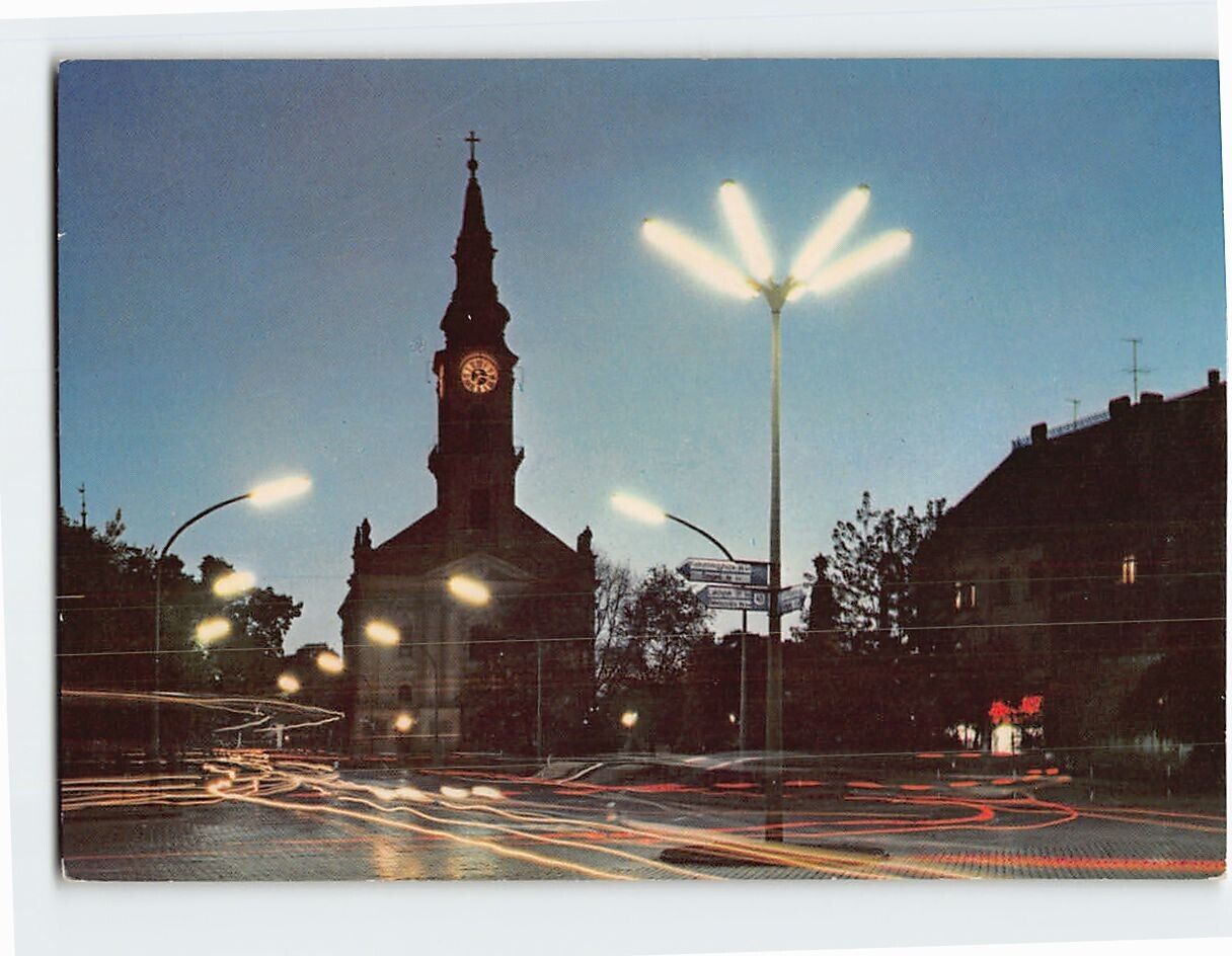 Postcard Main Square, Kecskemét, Hungary