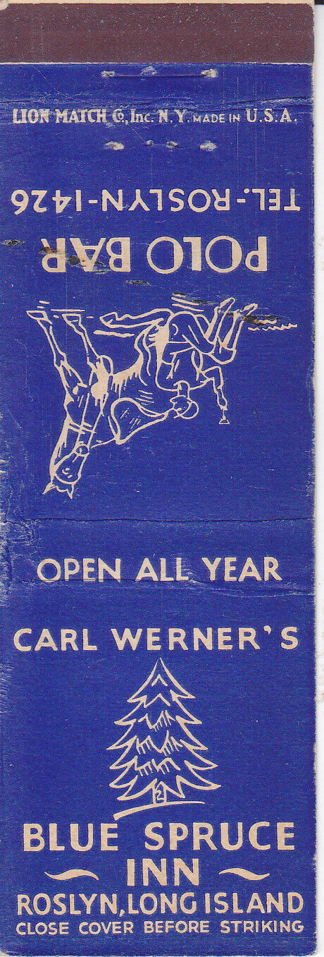 Carl Werner\'s BLUE SPRUCE INN / POLO BAR, Roslyn, Long Island, NY