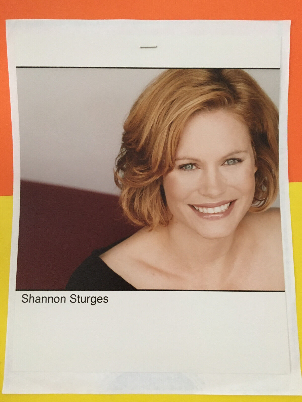 Shannon Sturges, Savannah #2 , original talent agency headshot photo W/ Credits