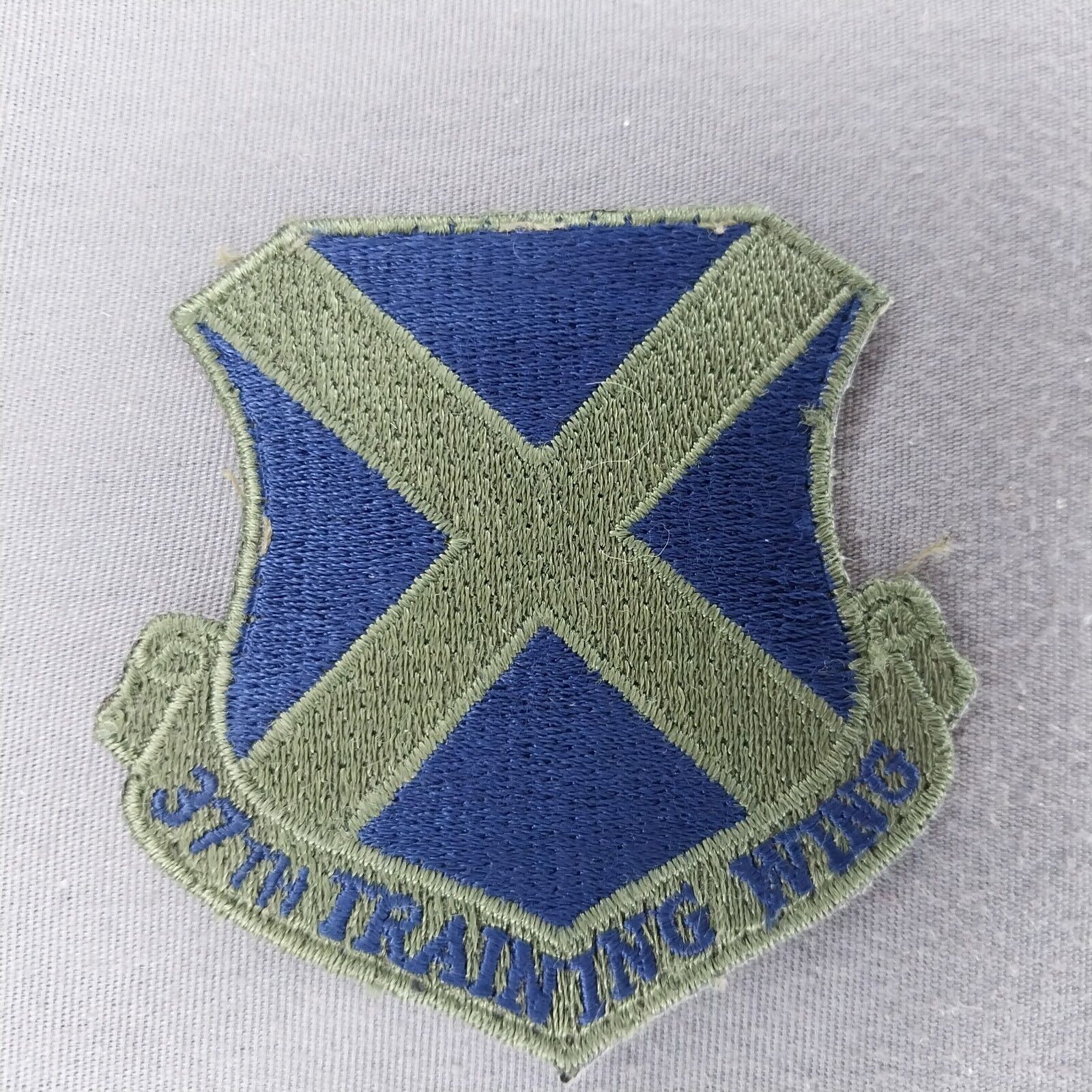 37th Training Wing Force  USAF US Military Subdued Patch